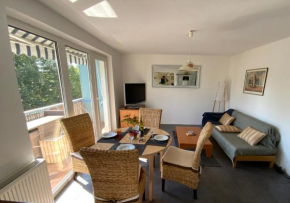 Luminous apartment in Kehl near Strasbourg, conveniently located next to a tram stop with direct access to Strasbourg city centre